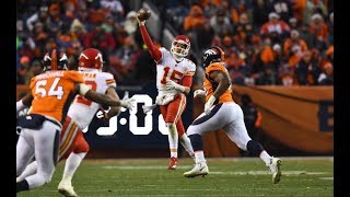 Patrick Mahomes vs Broncos (NFL Week 17) - 294 Yards + INT! YOUNG GUN! | 2017-18 NFL Highlights HD