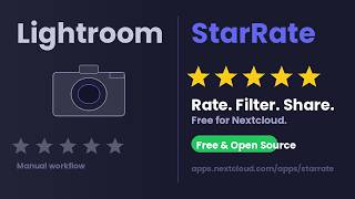 Rate Photos in Nextcloud Like Lightroom – StarRate App (Free)