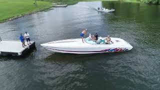Lake Harding Poker Run 6-2025 by drone 10 of 20 vids