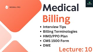 Medical Billing and Coding Basic Course | Lecture 10 | Terminologies | Definitions of Billing Terms screenshot 5