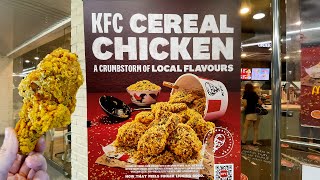 Cereal Chicken KFC in Singapore