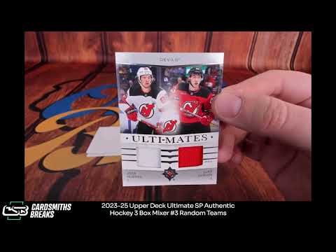 2023-25 Upper Deck Ultimate SP Authentic Hockey 3 Box Mixer #3