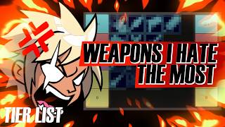 Tier List: WEAPONS that I HATE THE MOST in Brawlhalla