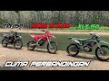 PERBANDINGAN CRF KLX VS CRF 250 SILUMAN #honda #kawasaki #crf #klx #modifikasi #trail