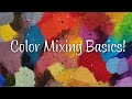 Mixing a Basic Color Palette for Acrylic Painting