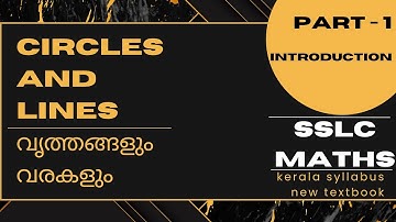 Class 10 Maths  Chapter 10 CIRCLES AND LINES/Part 1/SSLC new textbook/SCERT
