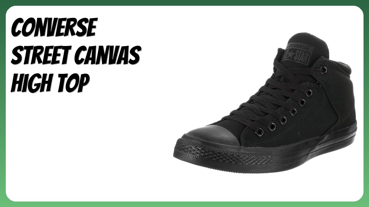 REVIEW (2025): Converse Street Canvas High Top. Features