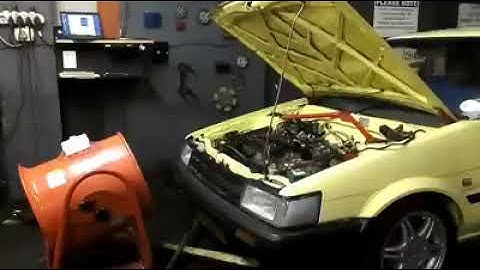 Toyota twin cam in for a std dicktator tune from R800