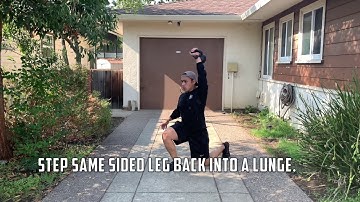 KB Clean + Reverse Lunge to Press