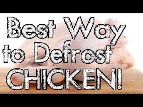 Best Way to Defrost Chicken