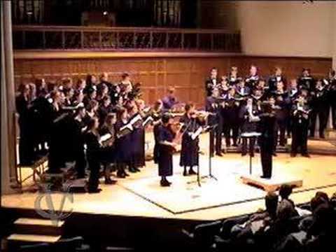 The Vassar College Choir Performs Monteverdi