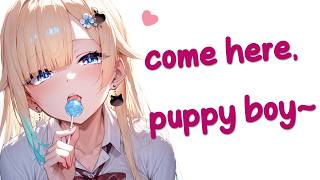 "I Wanna Tease You~" 🩵 Bratty Gyaru Sneaks Into Your Room Every Night to Tease You [ASMR RP] [F4A]