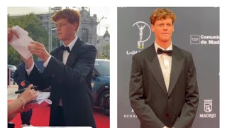 ✨ Jannik Sinner Arrives at Laureus Awards | World No.1 Style 🔥🎾