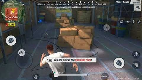 Air drop only challenge| rules of survival  (ros)