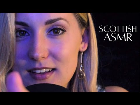 SLOW Scottish Trigger Words ✨ ASMR ( mic scratching & whispers)