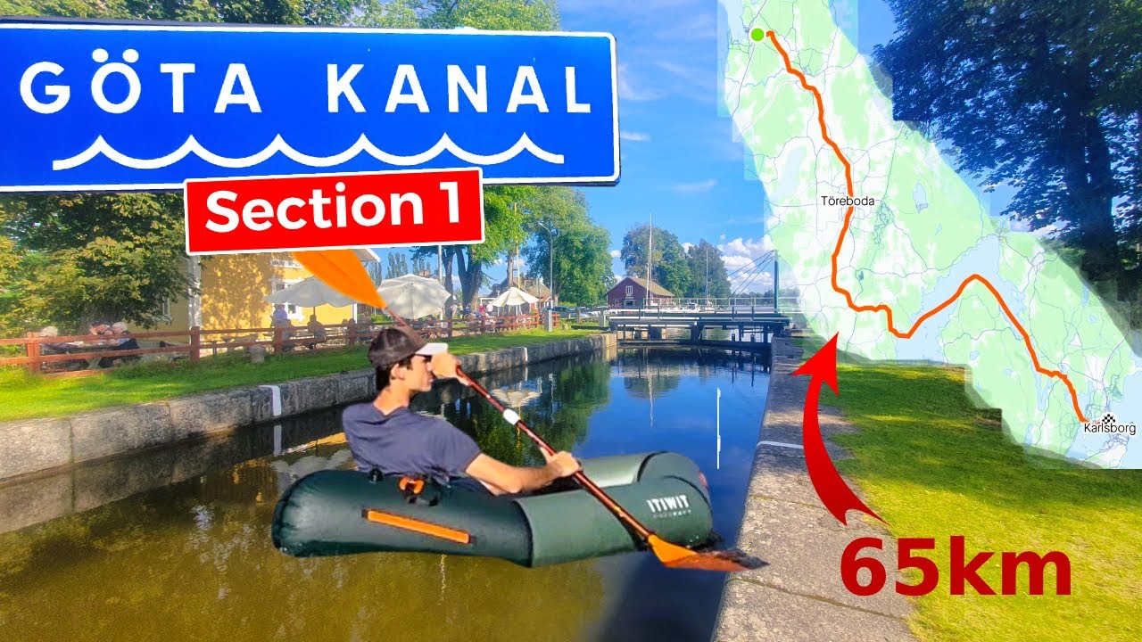 3 Jours d'Aventure en Packraft sur le Canal Göta