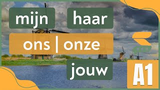 Dutch Possessive Pronouns | Dutch Grammar for Beginners