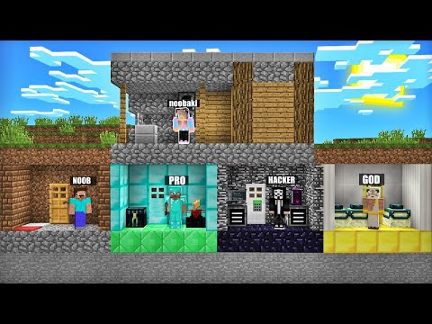 ΓΙΑΤΙ Ο NOOB PRO HACKER ΚΑΙ Ο ΘΕΟΣ ΖΟΥΝ ΚΑΤΩ ΑΠΟ ΤΟ ΣΠΙΤΙ ΜΟΥ ΣΤΟ MINECRAFT