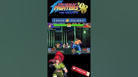 KOF98 | Amazing Round | Leona 🆚 Daimon #kof #kof98 #yzkof