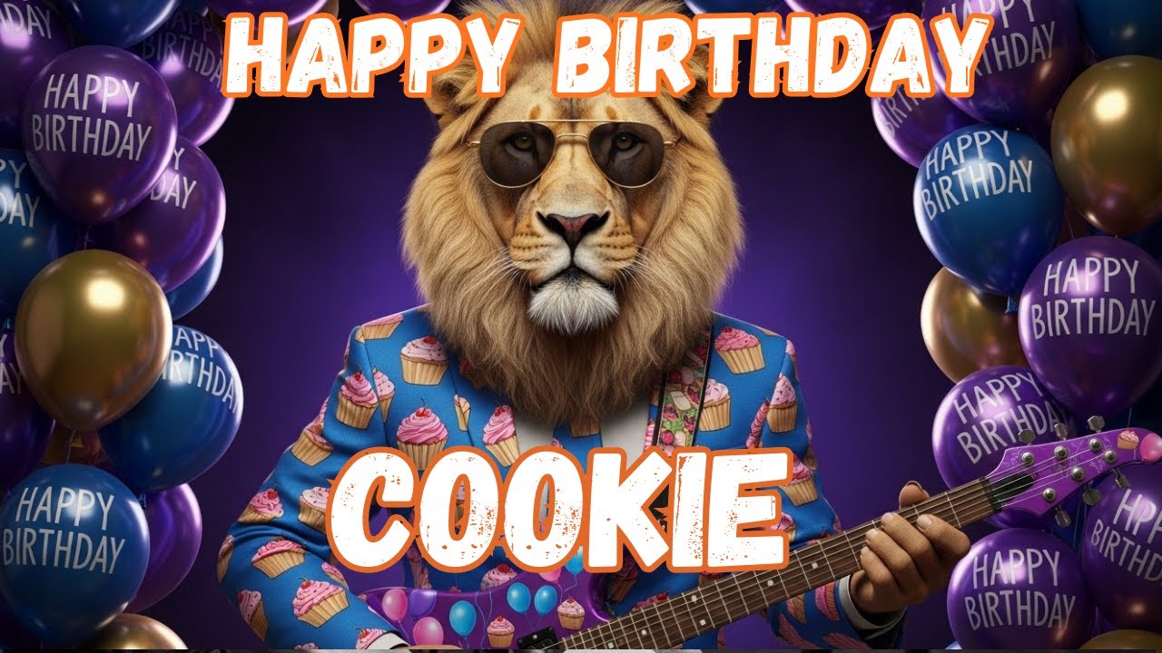 COOKIE Happy Birthday Song - Happy Birthday to Cookie
