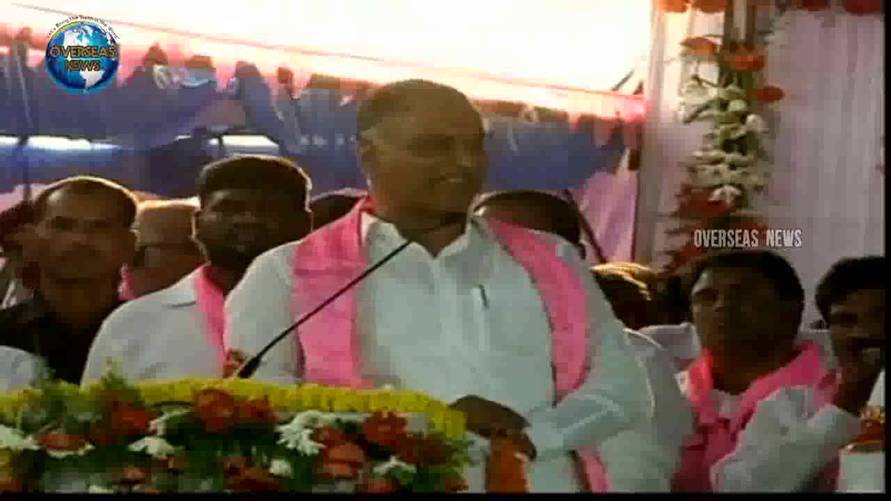 Minister Harish rao Mismarizing speech at Makthal Public Meeting | Overseas News