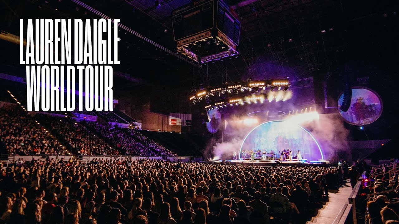 lauren daigle tour video