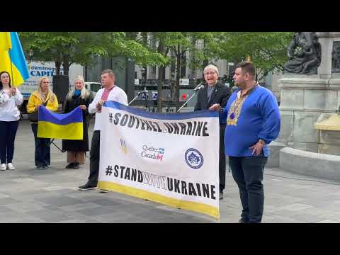 Remarks by the Honorary Consul of Ukraine in Montreal Eugene Czolij on Vyshyvanka Day 2023