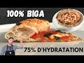[RECETTE DE FOU] Comment faire une pâte à pizza biga 100%, hydratée à 75% ?