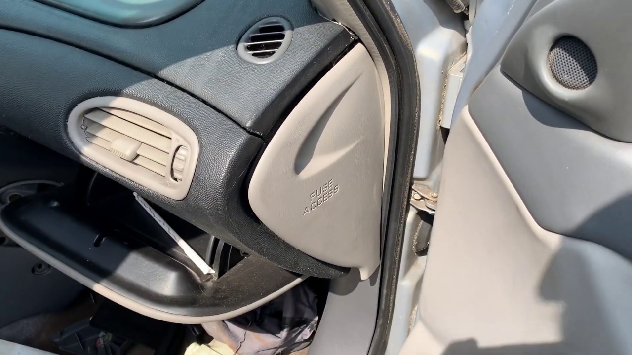 1999-2004 Oldsmobile Alero Fuse Box Location
