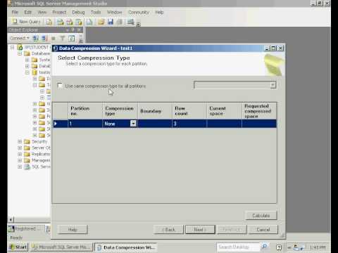 SQL Server 2008 - Data Compression