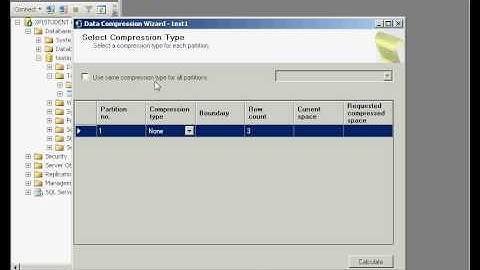 SQL Server 2008 - Data Compression