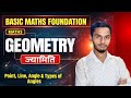 ज्यामिति (Geometry) एकदम शुरू से | Point, Line, Angle & Types of Angles | Maths Foundation Class