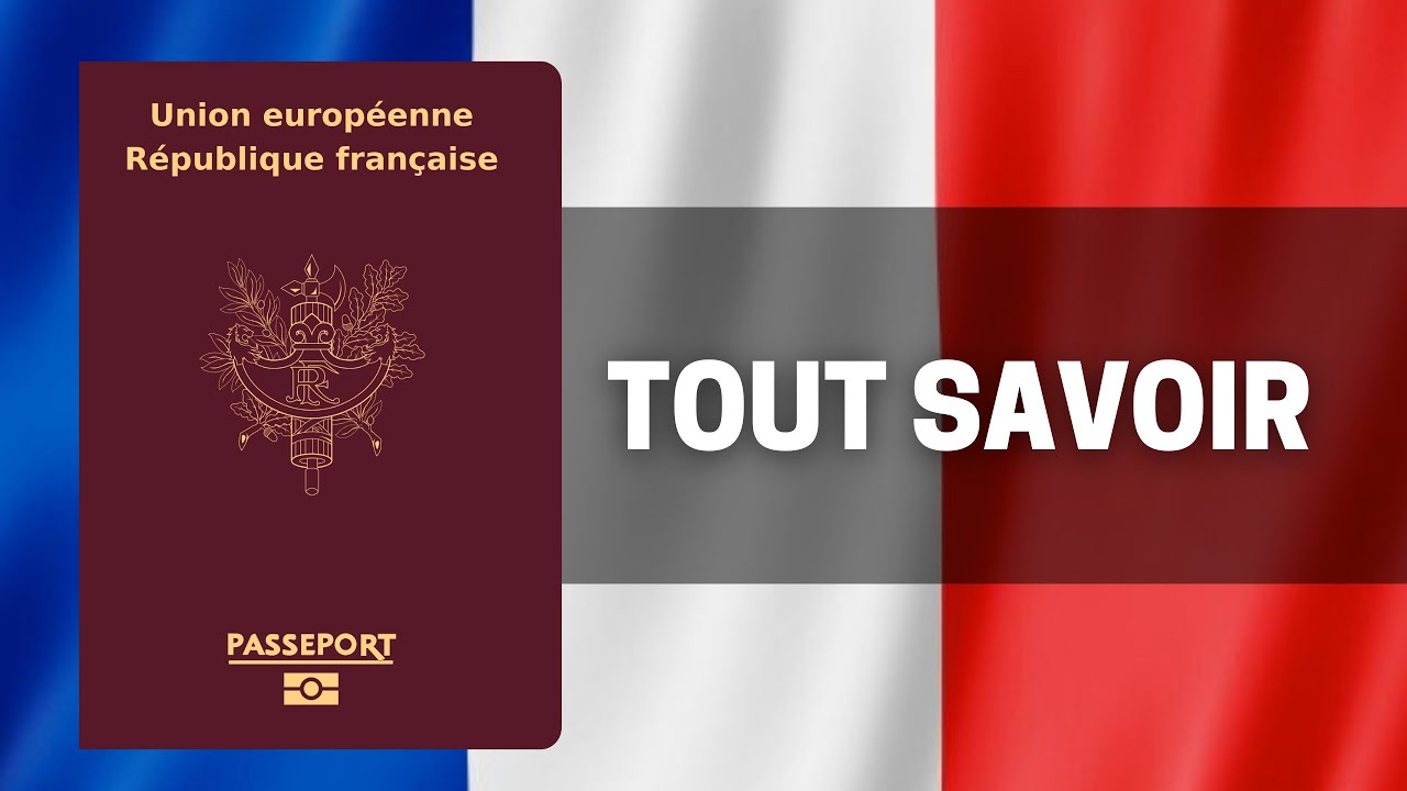 Comment Demander le PASSEPORT FRANÇAIS : Première demande ou