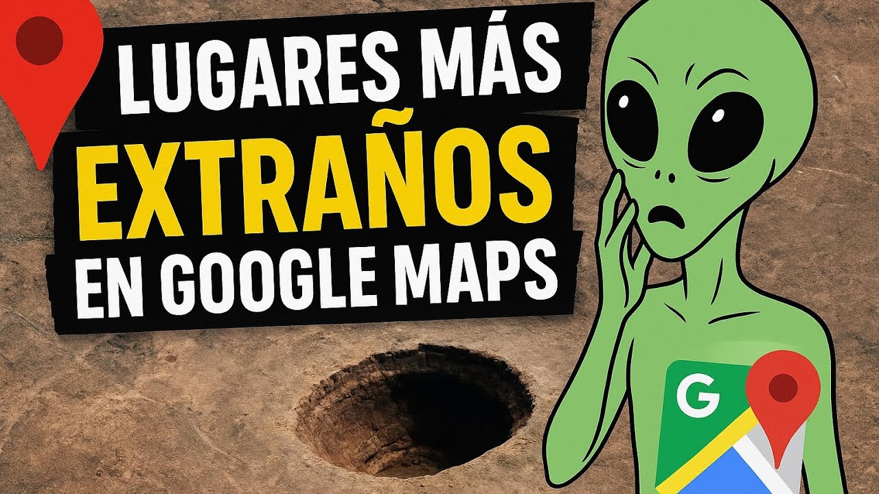 “Cosas Extrañas y Lugares Raros en Google Maps 🌍🔎”