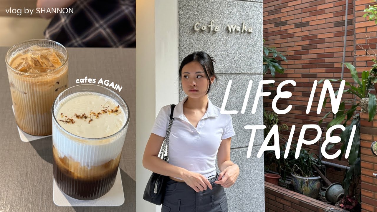 Taipei Days 🫧 | Cozy weekend reset in Taipei (friends, self care, cafe hopping) 