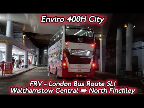 FRV - London Bus Route SL1 | Walthamstow Central ➡ North Finchley | HA10 - LK65 BZG | Arriva London