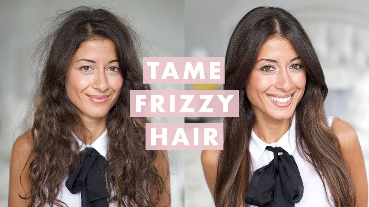 How To Tame Frizzy Hair YouTube