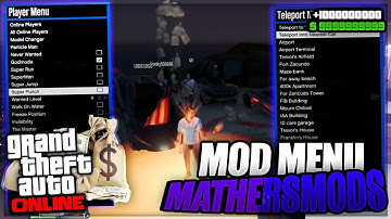 GTA V Online: MathersMods ModLoader FREE + DOWNLOAD!! SHOWCASE (GTA 5 Mods) [Stable]