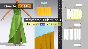 How To Use CLO Pleats | Pleats Tool | Easy Step by Step