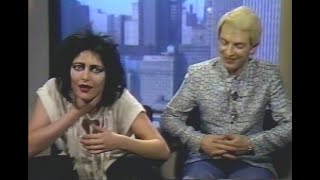 Siouxsie And The Banshees - 1984 Mtv Interview Unedited