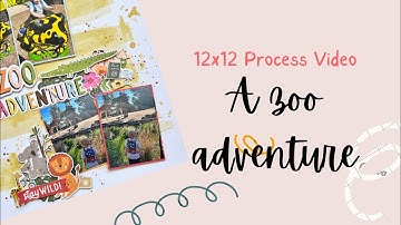 Crazy Craft Obsession Guest Designer | Simple Stories Into the Wild | 12x12 process video | Katie