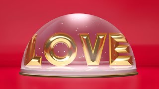Love Typography Cinema 4D