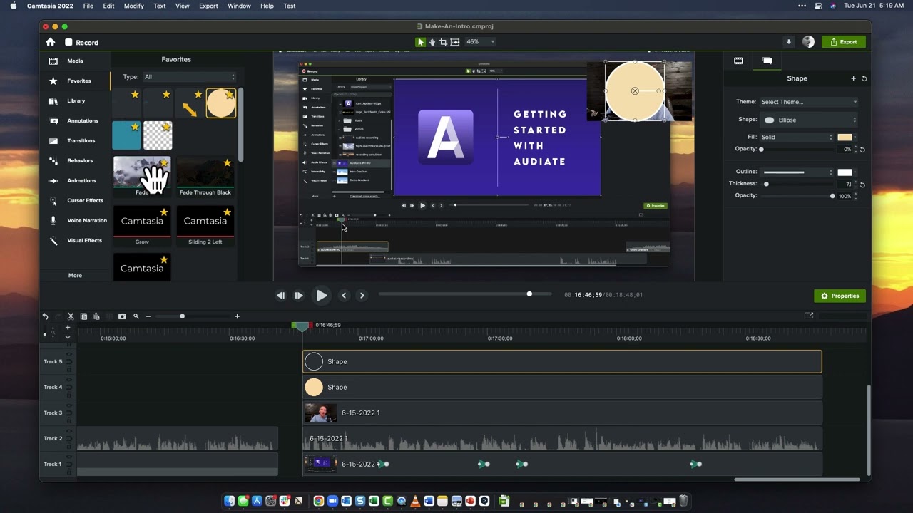 Making Camera Video (Picture in Picture) Stand Out in Camtasia