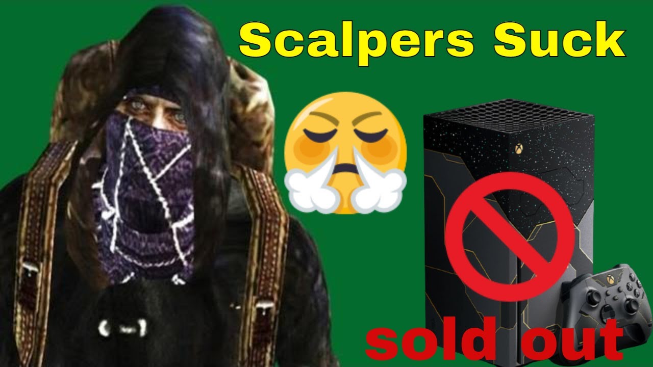 Scalpers are truly scumbags the Halo Infinite Xbox Series X is sold out everywhere