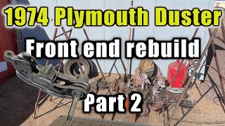 Mopar suspension rebuild PART 2 - restoration and reassembly! How-to - 1974 Duster