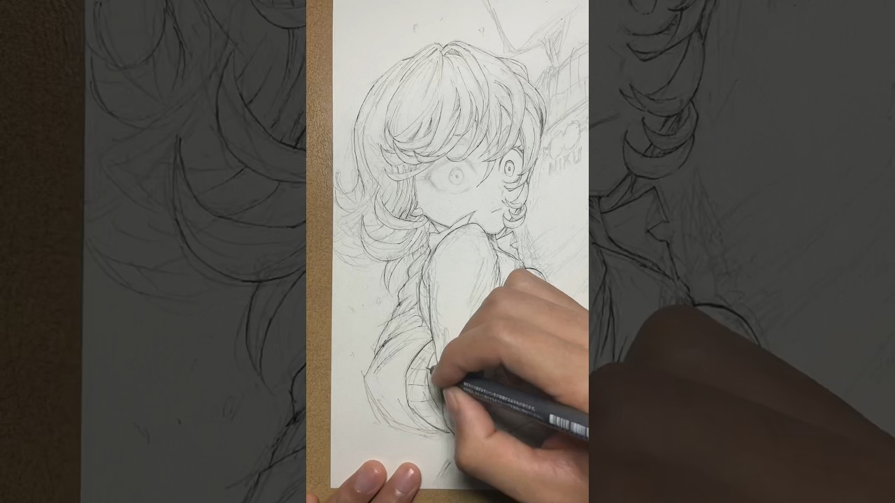 【ワンパンマン】抱き寄せられるタツマキ　#onepunchman #drawing