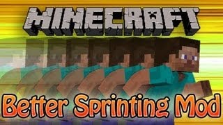 Minecraft PE!! BETTER SPRINTING MOD! screenshot 4