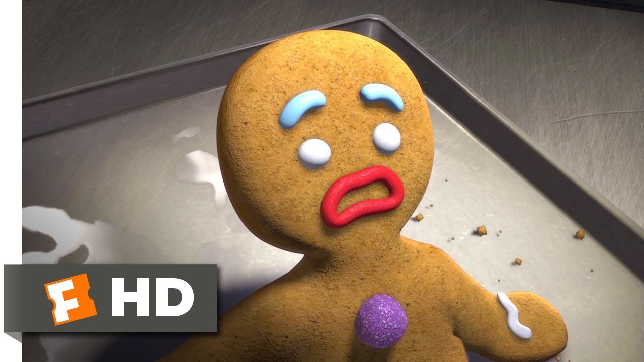 shrek gingerbread man