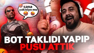 BOT TAKLİDİ YAPIP DÜŞMANLARA PUSU ATTIK - film tadında | PUBG MOBILE