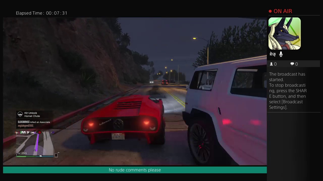 RangerSkunk's Live PS4 Broadcast